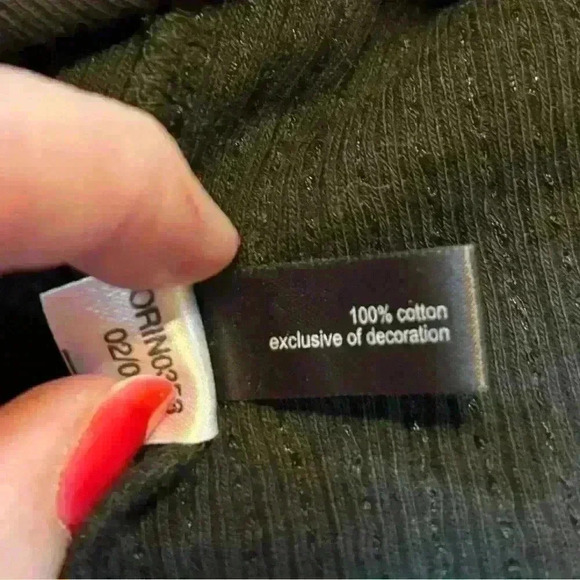 The Limited size Medium sequined black tank top. Timeless! - Picture 3 of 3